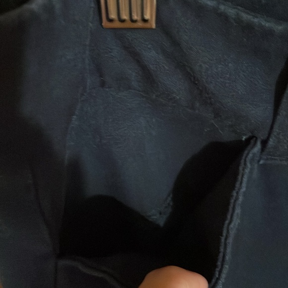 •OLD NAVY•NAVY PIXIE HIGH RISE SECERT SMOOTH POCKET TROUSERS SIZE 10 EUC - Picture 9 of 9